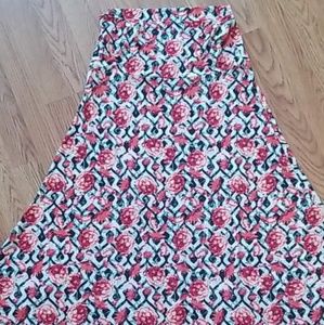 Patterned stretchy maxi